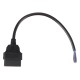 OBD-II prodlužovací kabel samice s 16 piny ukončený 30cm kabely MECHANIC CABLE 27
