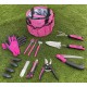 Sada zahradního nářadí GARDEN PINK 10
