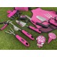 Sada zahradního nářadí GARDEN PINK 12