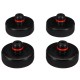Sada gumových podložek pro hever JACK PAD SET 4T pro vozy Tesla, stopka 24mm, 4ks