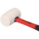 Gumová palička TPR HAMMER 220, bílá, 220g, 285mm