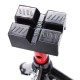 Gumová podložka pro podstavec pod auto skládací MECHANIC CAR STAND, 83x62x40 mm