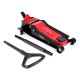 Pojízdný hydraulický zvedák heavy-duty 4T nízkoprofilový, s pedálem SX JACK PEDAL 4T BLACK