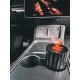 Aroma difuzer Car Flame do auta černý 100ml, USB-C, do držáku na pití