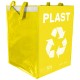 Tašky na tříděný odpad SORT EASY 4 METAL, 30x30x40cm, 4x36l, 4ks