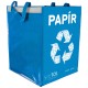 Tašky na tříděný odpad SORT EASY 4 METAL, 30x30x40cm, 4x36l, 4ks