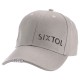Kšiltovka s LED světlem B-CAP 25lm, nabíjecí, USB, univerzální velikost, šedá