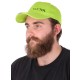 Kšiltovka s LED světlem B-CAP 25lm, nabíjecí, USB, uni velikost, fluorescentní zelená