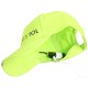 Kšiltovka s LED světlem B-CAP 25lm, nabíjecí, USB, uni velikost, fluorescentní zelená
