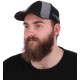 Reflexní kšiltovka s LED světlem B-CAP SAFETY 25lm, nabíjecí, USB, uni velikost, černá