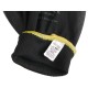 Rukavice pracovní z polyesteru polomáčené v PU GLOVE PE-PU 11, černé, vel 11