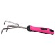 Ruční kultivátor GARDEN PINK ONE, nerez, 28cm