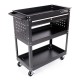 Dílenský vozík na nářadí MECHANIC TROLLEY ROGER DRAWER, 3 police + 1 šuplík