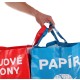 Tašky na tříděný odpad SORT EASY 3 SLIM, 18x30x40 cm, 3 x 22 l, 3 ks