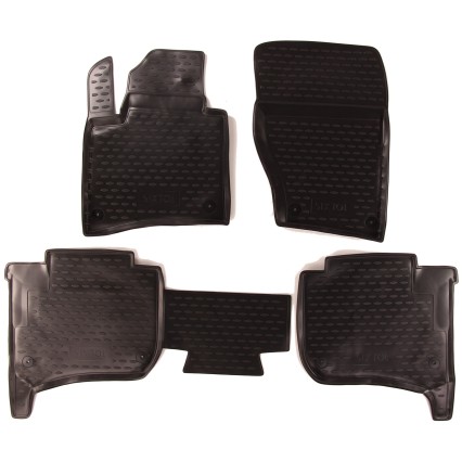 Gumové koberce VOLKSWAGEN Touareg II, 2010-2015, 2015-03/2018