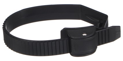 Rychloupínací pásek pro nosič kol na tažné zařízení, délka 38cm, černý - náhradní díl