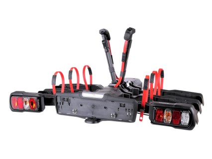 Nosič kol na tažné zařízení E-BIKE 3 PREMIUM - 3 elektrokola, nosnost 60kg, skládací
