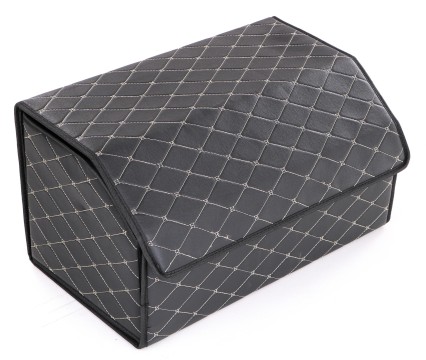 Organizér do kufru auta CAR COMPACT ELEGANT L, 2 přihrádky, skládací, s víkem