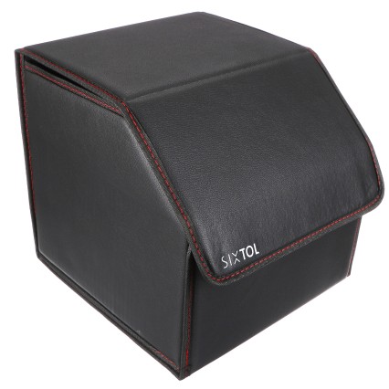 Organizér do kufru auta CAR COMPACT LEATHER S, 1 přihrádka, skládací, s víkem