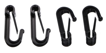 Upevňovací háčky pro síť do auta CAR NET HOOKS, 10ks - náhradní díl