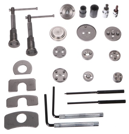 Stlačovák brzdových pístů MECHANIC BRAKE SET BLACK 50, sada 50ks