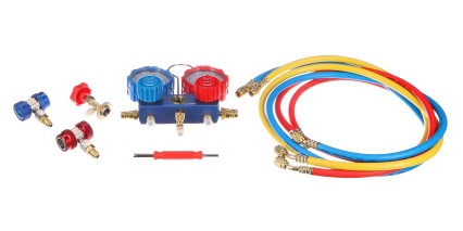 Sada na měření tlaku a těsnosti autoklimatizace MECHANIC AC TESTER 1