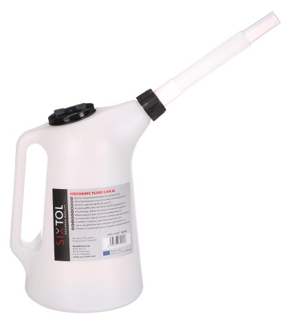 Konev na provozní kapaliny plastová MECHANIC FLUID CAN 2L