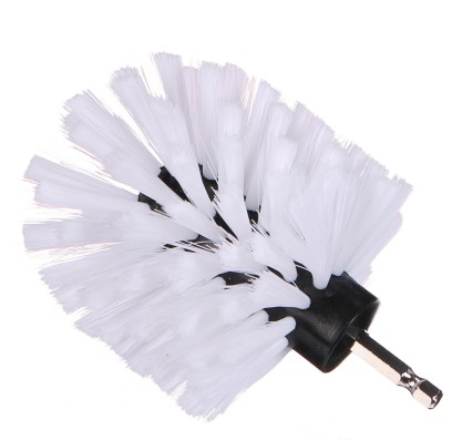 Kulatý kartáč na vrtačku pro čištění auta CAR DETAILING DRILL BRUSH ONE SOFT, měkký