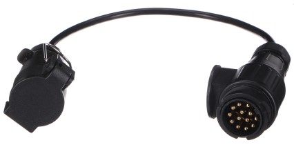 Kabelová redukce zásuvky tažného zařízení TRAILER CABLE 2, 13-7pin, 50cm