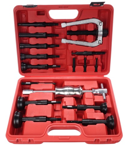 Sada stahováků vnitřních ložisek s kluzným kladivem MECHANIC BEARING PULLER 5, 16 ks