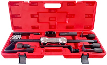 Sada na opravu karoserie s rázovým kluzným kladivem CAR BODY REPAIR SET 1