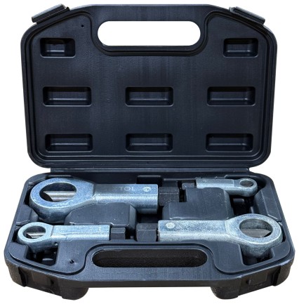 Sada střihačů poškozených matic MECHANIC NUT REMOVER 1, 4 ks