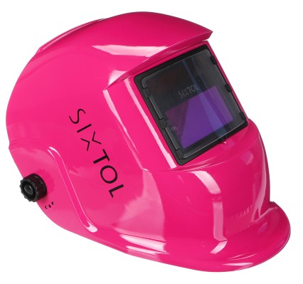 Svářecí kukla samostmívací WELDING MASK 4, růžová