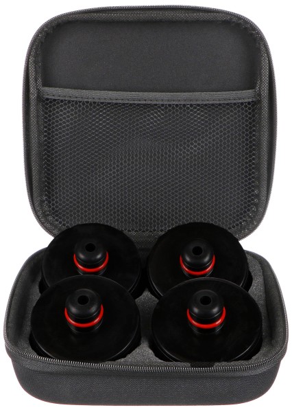 Sada gumových podložek pro hever JACK PAD SET 4T pro vozy Tesla, stopka 24mm, 4ks