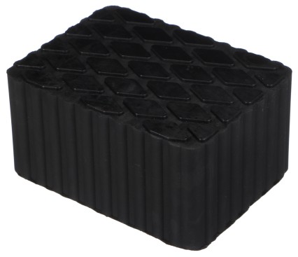 Gumová podložka pro zvedák automobilů JACK PAD 14, 160x120x80 mm