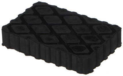 Gumová podložka pro zvedák automobilů JACK PAD 16, 120x80x20 mm
