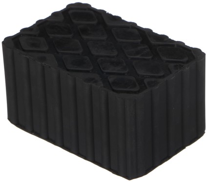 Gumová podložka pro zvedák automobilů JACK PAD 18, 120x80x60 mm