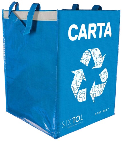 Taška na tříděný odpad SORT EASY CARTA IT, 30x30x40cm, 36l
