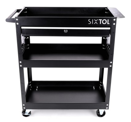 Dílenský vozík na nářadí MECHANIC TROLLEY ROGER DRAWER, 3 police + 1 šuplík