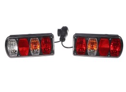 Sada světel s kabelem a 13pin zástrčkou pro nosič kol E-BIKE PREMIUM - náhradní díl