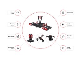 SET 2 Gola sada CRV 108 profi + Dětské nářadí KIDS 12 + Čepice s čelovkou B-HAT, černá