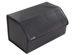 Organizér do kufru auta CAR COMPACT LEATHER L, 2 přihrádky, skládací, s víkem
