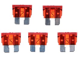 Sada nožových automobilových pojistek MECHANIC FUSE SET 10A, 100ks