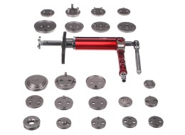 Pneumatický stlačovák brzdových pístů MECHANIC BRAKE SET PNEU 23, sada 23ks