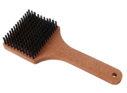 Plochý kartáč pro čištění pláště pneu jízdního kola CAR DETAILING WOOD BRUSH 4