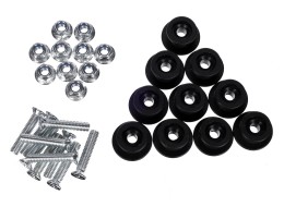Sada háčků se šroubky pro upevnění sítě/plachty k vozíku TRAILER HOOK SET 2, 10 ks