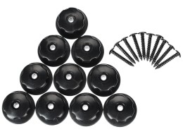 Sada háčků s vruty pro upevnění sítě/plachty k vozíku TRAILER HOOK SET 3, 10 ks
