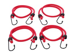 Gumové upínací popruhy/gumicuky CARGO CORD BASIC 80, 80cm, 4ks