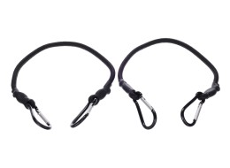 Gumové upínací popruhy/gumicuky CARGO CORD CARABINER 50, 50cm, 2ks