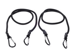 Gumové upínací popruhy/gumicuky CARGO CORD CARABINER 100, 100cm, 2ks